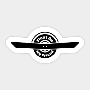 OneWheel Graphic - Float On My Friend Sticker